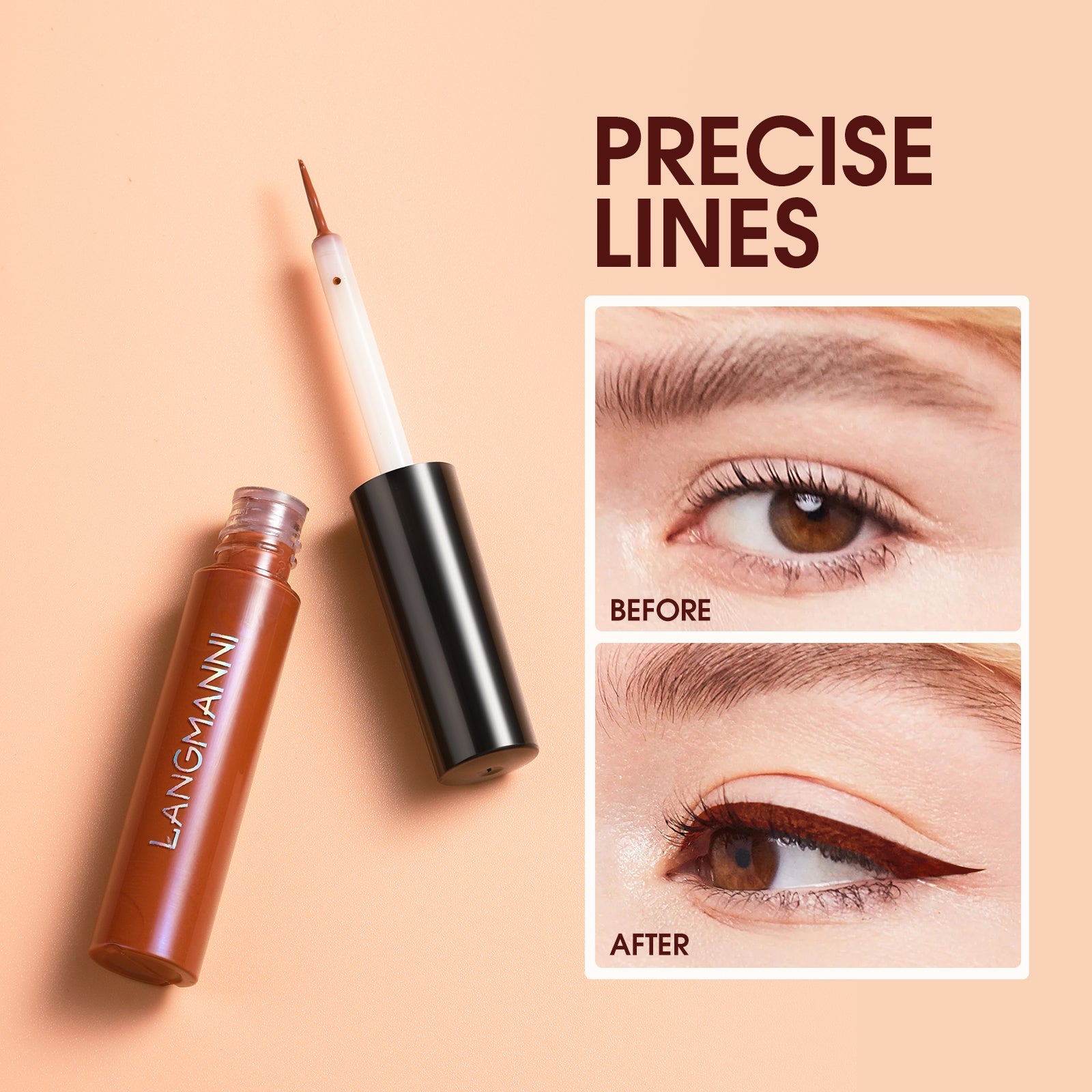 Make-up Eyeliner Liquid And Gel Pen Combination Set Make-up Eyeliner Liquid And Gel Pen Combination Set